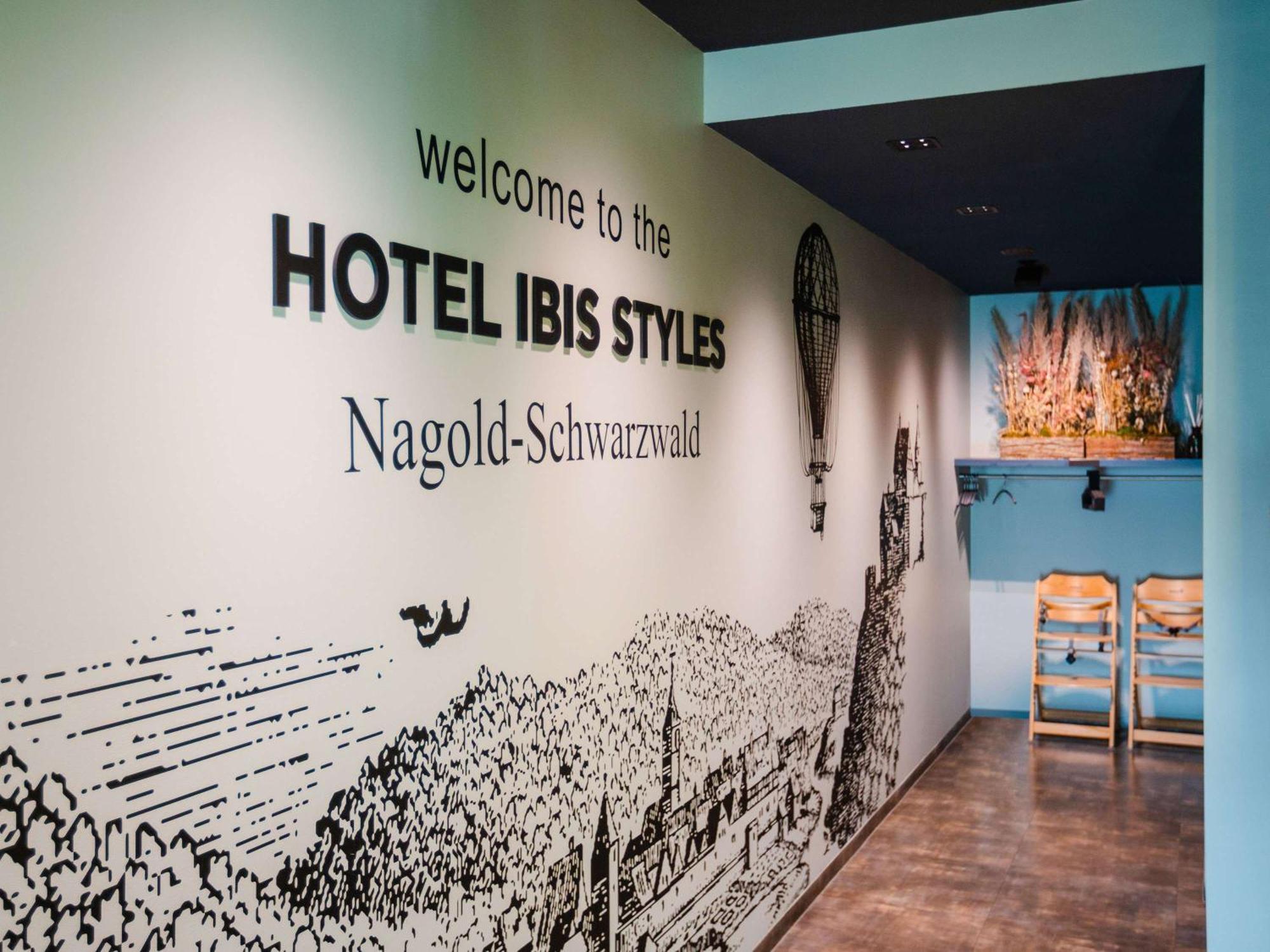 Отель Ibis Styles Nagold-Schwarzwald Экстерьер фото